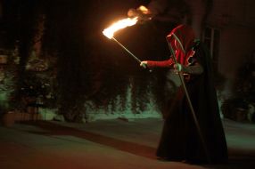 The participant of fire action