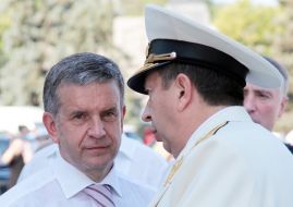 Aleksandr Fedotenkov and Mikhail Zurabov