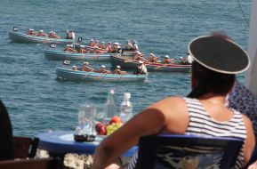 Participants of sport holiday