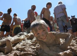 Children at the combined work