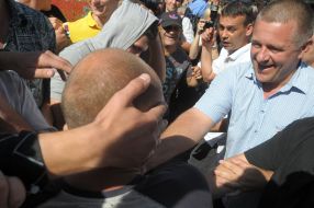 Conflict between supporters and opponents of Timoshenko