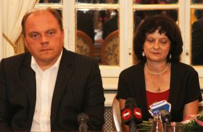 Larisa Voznitskaya-Razinkova and Mikhail Kulinyak