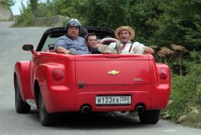 Sergey Stepanchenko, Nikolay Dobrynin and Semen Strugachev