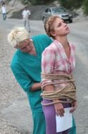 Anastasiya Zadorozhnaya and Dmitriy Sharakois