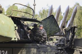 Anti-aircraft missile system Buk-M1