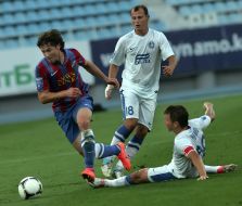 Ruslan Rotan, Roman Zozulya and Saulius Mikoliunas