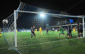 The ball is in the gate