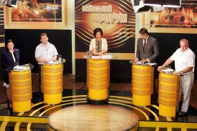 The participants of "Kiev forum" social talk-NOshow 