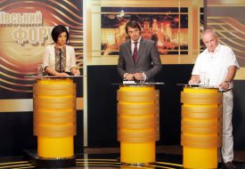 The participants of "Kiev forum" social talk-NOshow