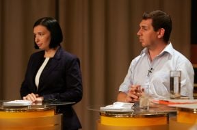 Olga Ayvazovskaya and Aleksandr Chernenko