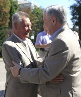 Aleksandr Omelchenko and Yurij Yehanurov