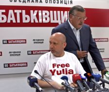 Aleksandr Turchinov and Anatoliy Gritsneko