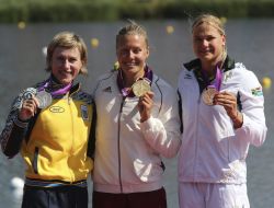 Inna Osipenko-Radomskaya, Danuta Kozak and Bridzhyt Hartli