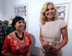 Natalia Zabolotnaya and Berenice Rendon Talavera