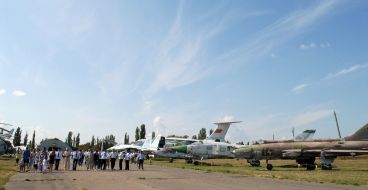 An excursion in a museum