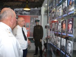 An excursion in a museum