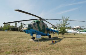 Mi-24 helicopter 