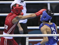 Vasiliy Lomachenko and Sonchul Khan