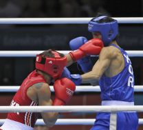 Vasiliy Lomachenko and Sonchul Khan