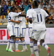 Players of FС "Dinamo" (Kiev) 