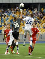 Playing moment of match