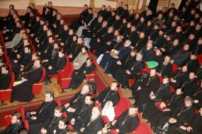 Participants of solemn academy