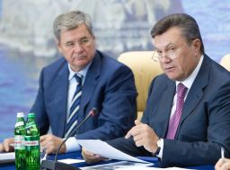 Viktor Yanukovich and Vladimir Yatsuba