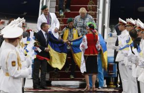 Sergey Bubka, Aleksandr Usik and Vasiliy Lomachenko
