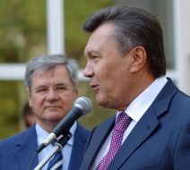 Viktor Yanukovich and Vladimir Yatsuba