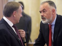 Aleksandr Lavrinovich and Dmitriy Tabachnik