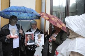 Supporters of Timoshenko and Lutsenko