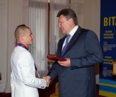 Виктор Янукович и Денис Беринчик