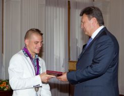 Виктор Янукович и Денис Беринчик