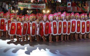 Participants of the dancing project «Maydans. 2012»
