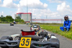 The participant of carting races