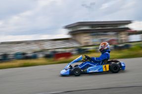 The participant of carting races