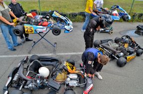 Preparation of racing karts