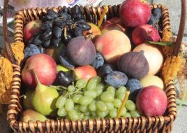 Корзинка с фруктами