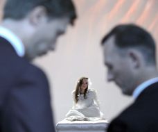 The girl in the image of Sleeping Beauty