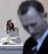 The girl in the image of Sleeping Beauty