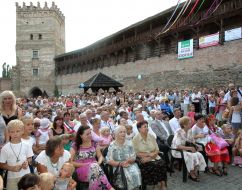 Учасники фестивалю "Поліське літо з фольклором"