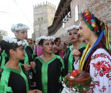 Учасники фестивалю "Поліське літо з фольклором"