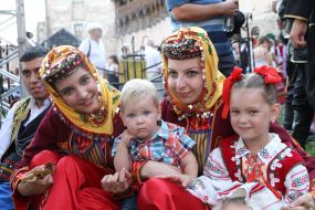 Учасники фестивалю "Поліське літо з фольклором"