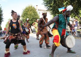Учасники фестивалю "Поліське літо з фольклором"