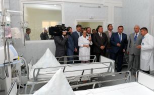 Mykola Azarov, Valerіy Golenko i Volodymyr Pristyuk