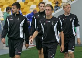 Players of FC "Borussia" (Mönchengladbach)