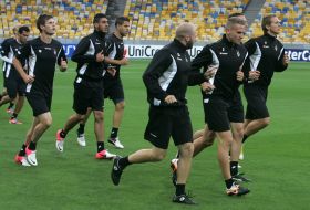 Players of FC "Borussia" (Mönchengladbach)