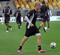 Players of FC "Borussia" (Mönchengladbach)