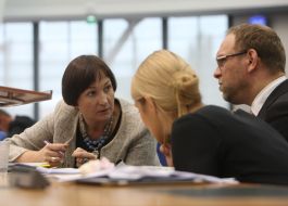 Valentina Telichenko, Sergey Vlasenko and Evgeniya Timoshenko