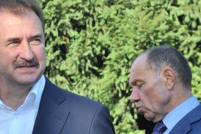 Aleksandr Popov and Anatoliy Golubchenko